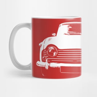 Triumph TR5 1960s British classic car monoblock white Mug